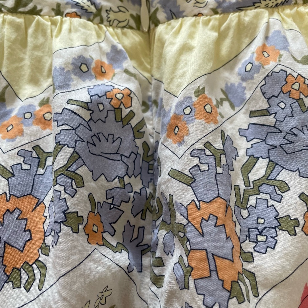 Talbots Paisley A-line Skirt - Picture 7 of 7